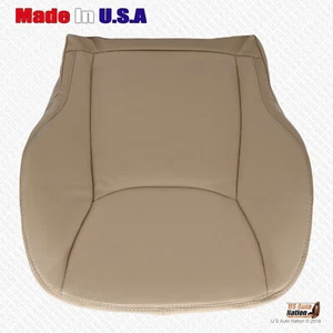 2000 2001 2002 Mercedes Benz S55 S430 S500 S600 Driver Bottom Leather Cover Tan - Picture 1 of 10