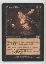 1998 Magic: The Gathering - Urza's Saga Priest of Gix #150 2r9