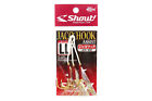 Shout Jh-02 Jaco Hook Rigged Assist Rainbow Feather Size Ll ( 2/0 ) (8044)
