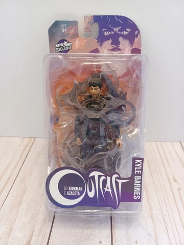 Skybound Exclusive Outcast Kyle Barnes Comic Book Action Figure New & Sealed Cover