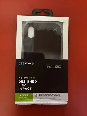 Funda protectora Speck Presidio Sport 12 pies 3 capas para iPhone XS Max 6,5" #291 Foto 1 de 2