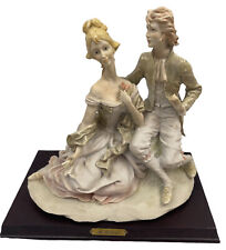 Vintage A.Belcari Dear Arnart Young Couple Figurine 1988 Pastel Glazed Matte