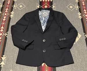 Appaman Boys Navy Blue Suit Jacket Blazer Fine Tailoring Size 6 T6 - Picture 1 of 9