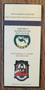 IRISH PUB MATCHBOOK MATCHCOVER: DUBLINER (SEATTLE, WASHINGTON) -E8 - Imagen 1 de 1