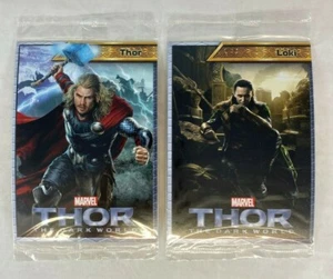 PROMO CARDS: VUDU by WALMART THOR THE DARK WORLD (2014) TWO DIFFERENT 4X5 Sealed - Picture 1 of 3