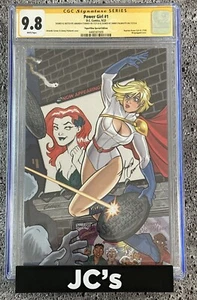 POWER GIRL #1 CGC SS 9.8 CVR-E CONNER EXCL VIR VAR LTD 750 SIGN/SKETCH CONNER - Picture 1 of 6