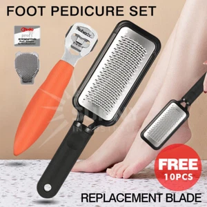 Foot File Scraper Grater Pedicure Rasp Callus Remover Tool Skin Shaver Cutter - Picture 1 of 22