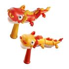 Chinese Dragon Toys with Handle Electric Dragon with Light for Boys Girls Age 3+
