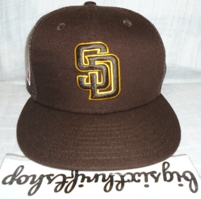 San Diego Padres 2023 Spring Training 59Fifty New Era MLB Cap Hat Size 7 1/4 - Image 1 of 4