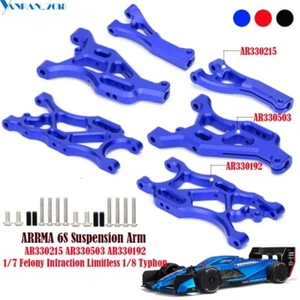 Brazo de suspensión AR330215 AR330503 AR330192 para RC ARRMA 6S 1/7 Felony 1/8 Typhon - Imagen 1 de 72