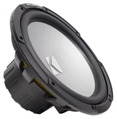 KICKER 45KM122 350W 12" KM Series Single 2 ohm Marine Audio Boat Subwoofer Sub - Image 1 of 4