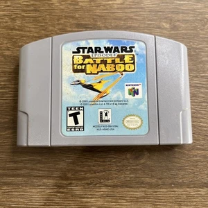 Star Wars Episodio 1 Battaglia per Naboo (Nintendo 64, 2000) AUTENTICO! - Testato! - Foto 1 di 2