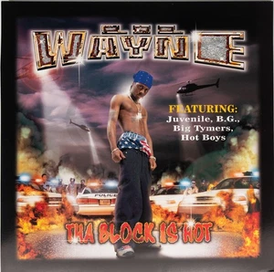 LIL WAYNE THA BLOCK IS HOT Album Cover Promo 12x12 Flat Double Sided Poster - Picture 1 of 2