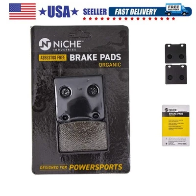 Front & Rear Organic Brake Pads for Suzuki Intruder 700, 750, 800, & Cavalcade - Image 1 of 4
