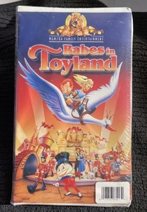 Babes in Toyland VHS Clamshell  1997 New Sealed, Damage To Case - Picture 1 of 3