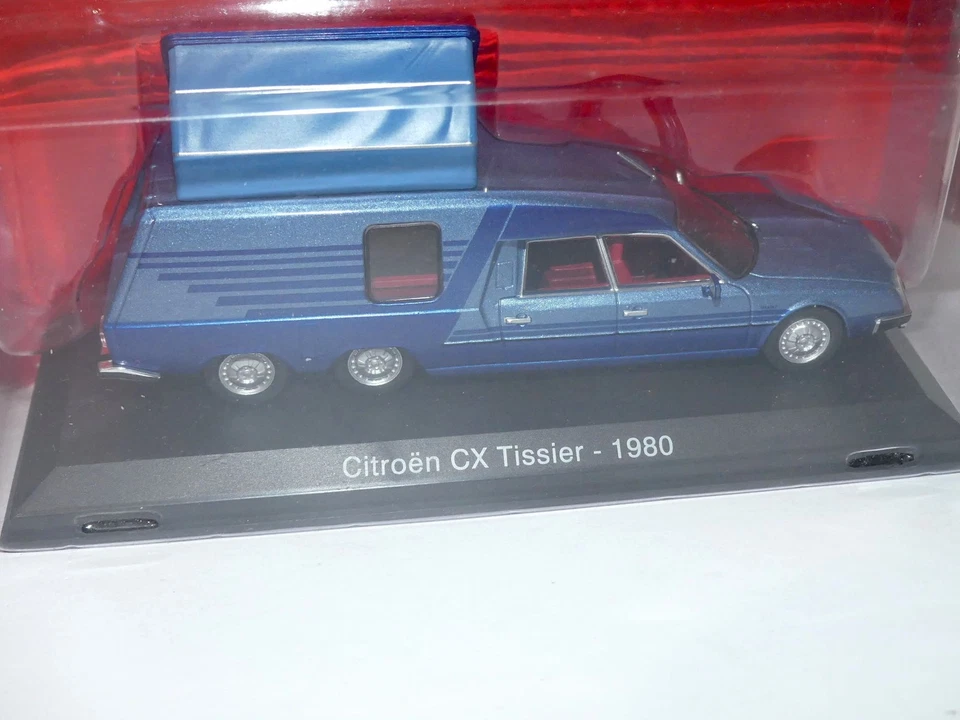 CAMPING CAR CITROEN CX TISSIER 1980 IXO PRESSE 1:43 - Photo 1/1
