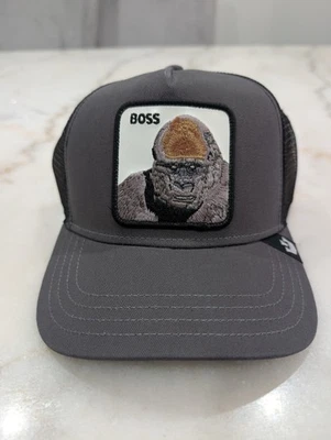 Gorra Goorin Bros BOSS Gorilla Carbón Nueva Foto 1 de 2