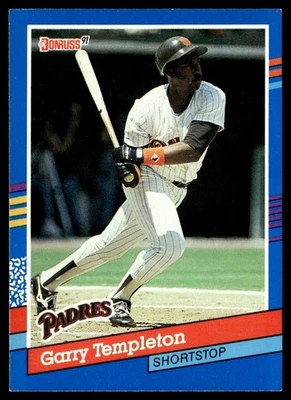 1991 Donruss Garry Templeton San Diego Padres #252 - Image 1 of 2