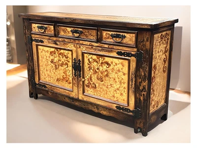 Mesa buffet comedor antigua de nogal Saché Balzac - 19 x 65 x 39 Foto 1 de 4