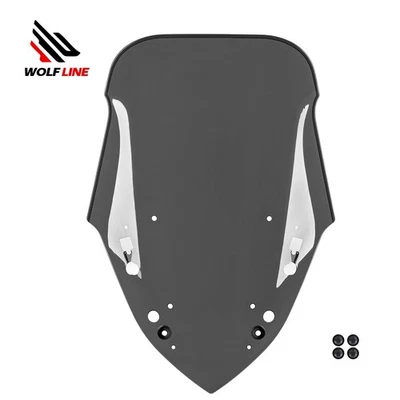 WOLFLINE Windshield for Yamaha X-MAX 300 2017-2022 Front Windscreen - Imagen 1 de 4