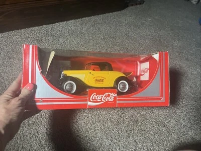 1:19 Solido 1934 Ford Roadster Coca Cola Diecast: Made in France - NEW - Image 1 of 4