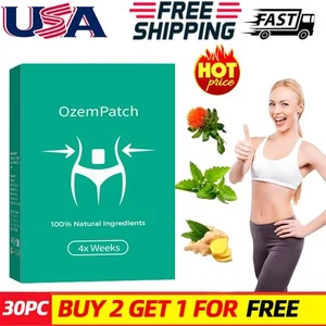30PZ RejuvaCare Ozem Patch Ingredienti Piante Cerotto Dimagrante e Modellante VENDITA CALDA - Foto 1 di 16