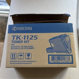 Original Kyocera TK1125 Black Toner Cartridge (1T02M70NL0) - Afbeelding 1 van 4