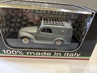 BRUMM FIAT 500C FURGONCINO SERVIZIO POSTALE VARESE 1950 1:43 R509 - Immagine 1 di 3