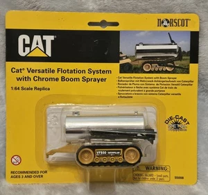 CAT Versatile  Flotation System With Chrome Boom Sprayer Norscot 1:64 Die Cast - Picture 1 of 4