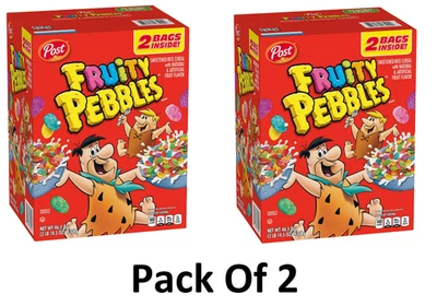 Paquete de 2 - Cereal guijarros afrutados, 38 oz. Foto 1 de 4