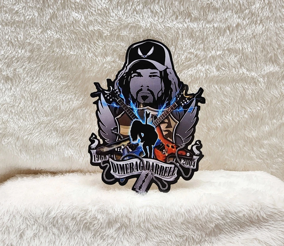 Dean Guitars Dimebag Darrell Sticker Pantera Damageplan - Image 1 of 1