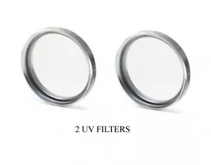 2 UV Filters for Panasonic NV GS330EG S NV GS330EB S HDC-SD9PC HDCSD9P HDCSD9PC - Picture 1 of 1
