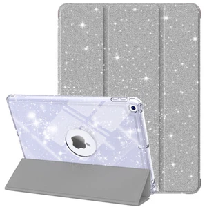 Funda abatible brillante de cuero PU para iPad 11/10/9/8/7 con sueño y activación automáticos - Imagen 1 de 42