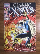X-MEN CLASSIC 5 BANSHEE P. Craig Russell Cover MARVEL COMICS 1987 VINTAGE
