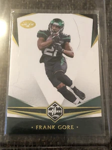 2020 Panini Limited #46 Frank Gore New York Jets Base NFL Football Card - Picture 1 of 9