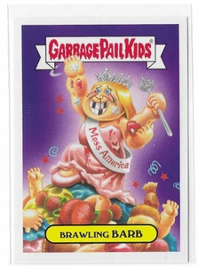 2016 Topps GPK Garbage Pail Kids American As Apple Pie Brawling Barb 14a - Picture 1 of 2