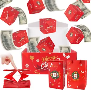 Surprise Box Gift Box for Money Christmas Surprise Gift Box Explosion Folding - Picture 1 of 7