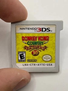Donkey Kong Country Returns 3D Nintendo 3DS Cart Only Tested - Picture 1 of 2