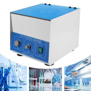 Centrifuga elettrica da banco 6 * 50 ml LD-3 macchina pratica medica laboratorio 4000 giri/min US - Foto 1 di 17