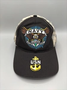 Navy Midshipmen United States Navy Never Accept Defeat Adjustable Hat Digi-Camo - Picture 1 of 9