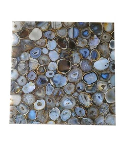 Mesa de ágata 36" hecha a mano trabajo decoración del hogar - Imagen 1 de 3