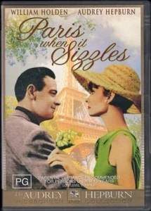 Paris When It Sizzles (1964) DVD , Audrey Hepburn, William Holden, Region 4 - Picture 1 of 3