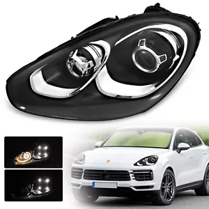 Driver HID Xenon Headlight For 2015-2018 Porsche Cayenne W/O Afs Left Side LH - Picture 1 of 12