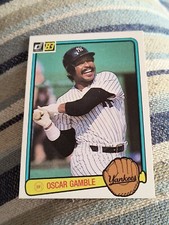 OSCAR GAMBLE 1983 DONRUSS #461 FREE SHIPPING
