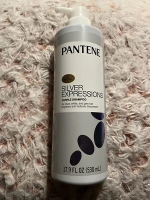 Pantene Silver Expressions Moisturizing Sulfate Free- Gray/Silver Hair 17.9FL Oz - Image 1 of 2
