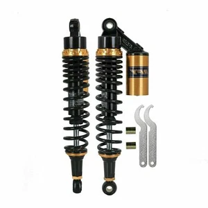 360mm 14" Motorcycle Rear Shock Air Absorber Suspension For ATV Quad Scooter US - Bild 1 von 5