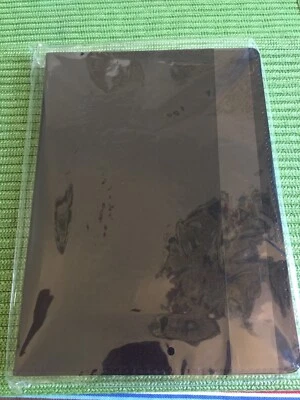 CR BIBSON STRIPED LEATHER LARGE JOUNAL NOTEBOOK 10 X 7.5 NEW - Image 1 of 3