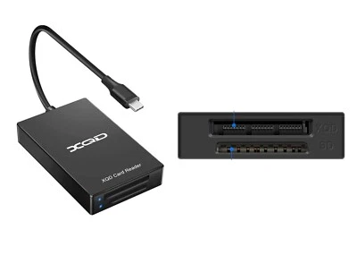 XQD Card Reader USB TYPE C, XQD SD Dual Memory Card Reader For Sony Lexar Mac UK - Image 1 of 4