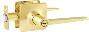 1 Pack Keyed Entry Lever Lock for Exterior Door and Front Door Lever Reversible - Picture 1 of 8