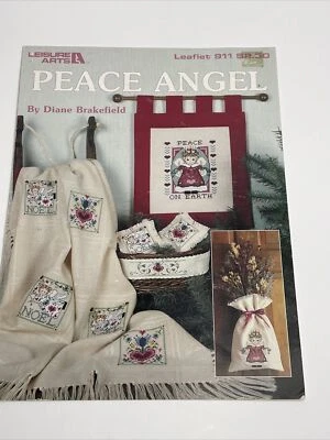 Leisure Arts Peace Angel Cross Stitch Pattern 911 - Image 1 of 4
